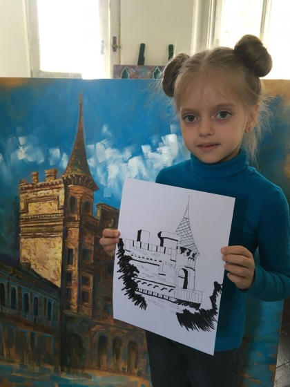 Курси малювання для дітей та уроки малювання. Київ Арт Студія ARTOS